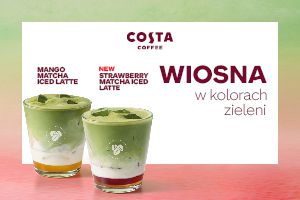 Wiosna w kolorach zieleni. Odkryj nowości Costa Coffee!