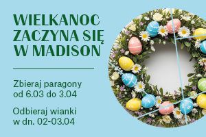 Madison Galeria Handlowa Gdańsk odbierz wianek