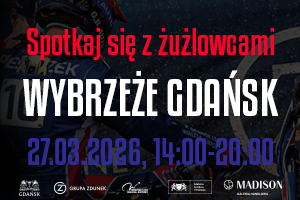 Żużlowy showroom klubu Wybrzeże w Madison Galeria Handlowa Gdańsk Centrum