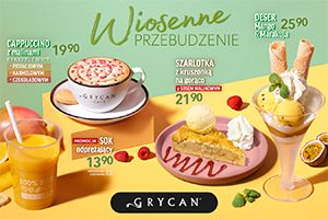 Wiosenne Przebudzenie - nowa sezonowa oferta GRYCAN - Madison Galeria Handlowa Gdańsk