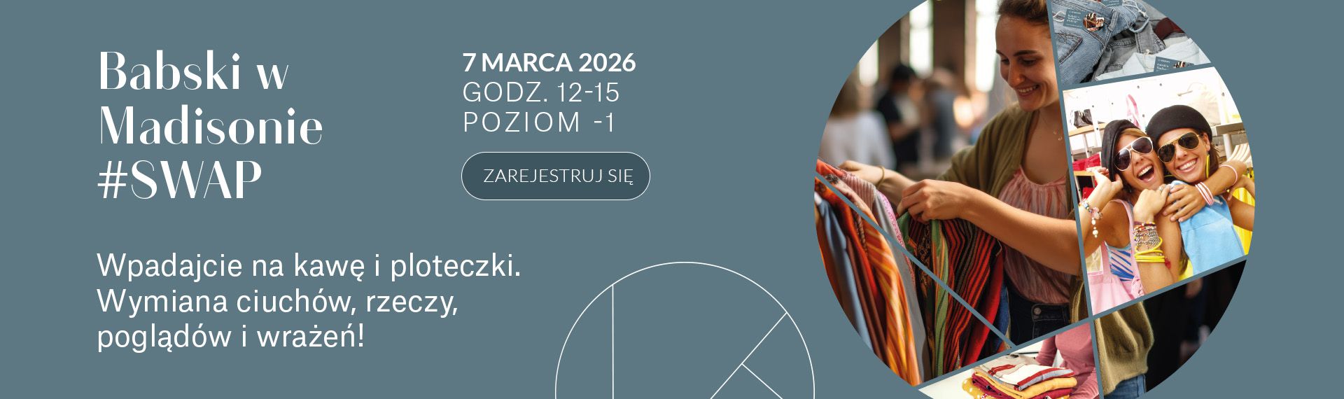 Akcja wymiany ubrań SWAP w Galerii Madison