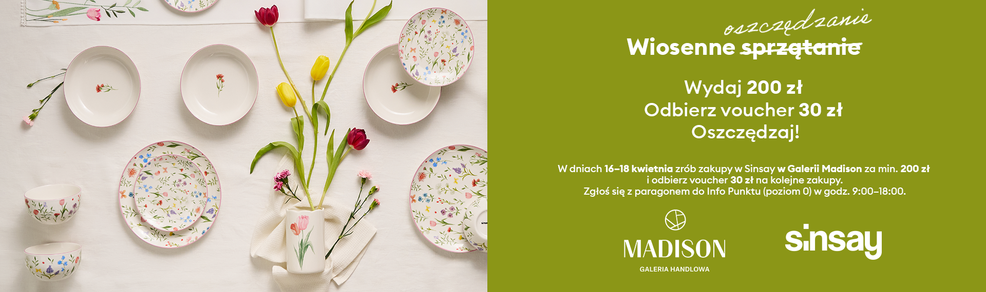 Wiosenne oszczędzanie z SINSAY